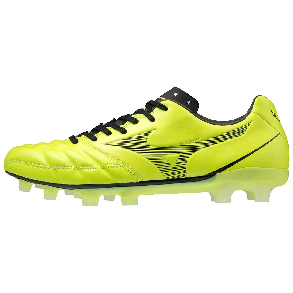 Botas de Futbol Mizuno Rebula Cup Elite Mujer Amarillo/Negras España DFCZ-65240